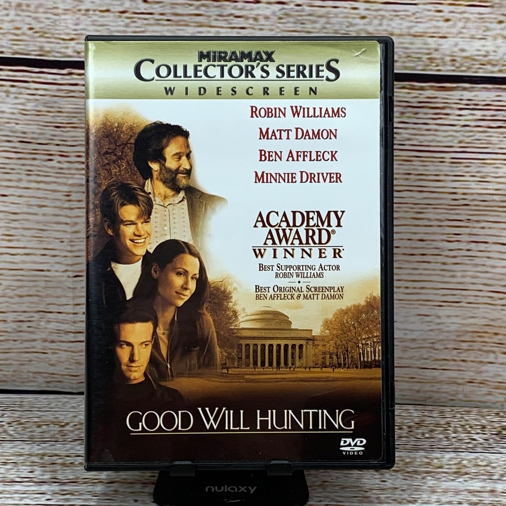 Good Will Hunting [1997‎ DVD] Miramax Collector Series Robin Williams Matt Damon